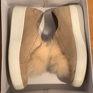 Steve Madden puff ball sneakers